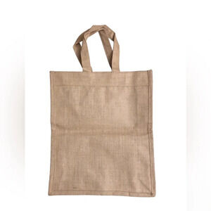Brand New Resuable Burlap Tote Bag